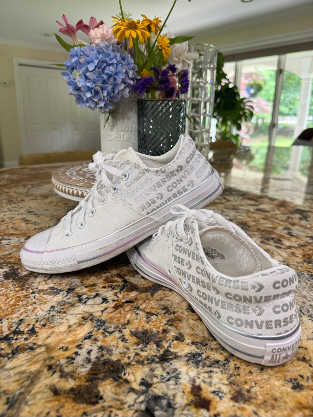 Converse Women’s Chuck Taylor All Star Madison Iridescent Ox Sneakers 9
